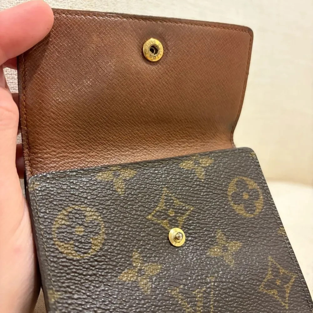 Louis Vuitton Portefeuille Trifold Wallet - Vintage Monogram Canvas